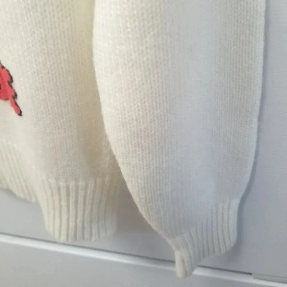 𝅺vintage 70s Disney  Character Fashions Mickey Mouse Sweater Embroidered M - Picture 7 of 8